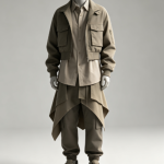 AI Virtual Try-On for Olive Cargo Outfit