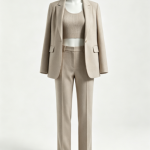 AI Virtual Try-On for Beige Tailored Suit