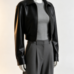 AI Virtual Try-On for Black Jacket and Dark Trousers